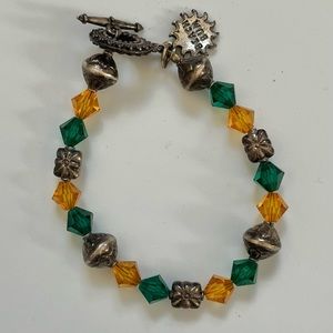 2/$20 Vintage Handcrafted Beach Bum Beaded Bracelet